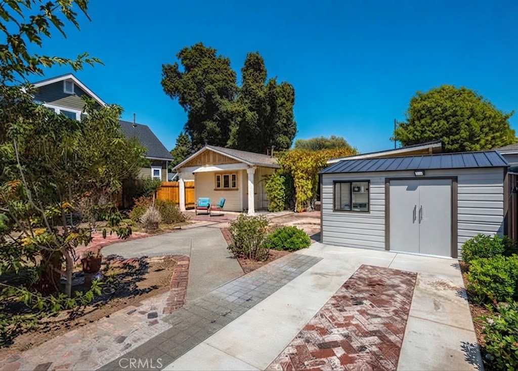 Historic Craftsman bungalow home with mature trees and vintage clay sewer laterals in Old Towne Orange, CA